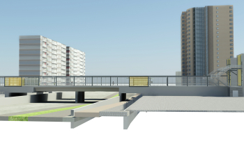 Schiedam Nieuwland impressie station 2.jpg